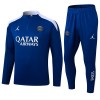 Paris Saint-Germain Sweat d'Entraînement Quarter-Zip 2024-25 Bleue Paris Saint-Germain Sweat d'Entraînement Quarter-Zip 2024-25 Bleue